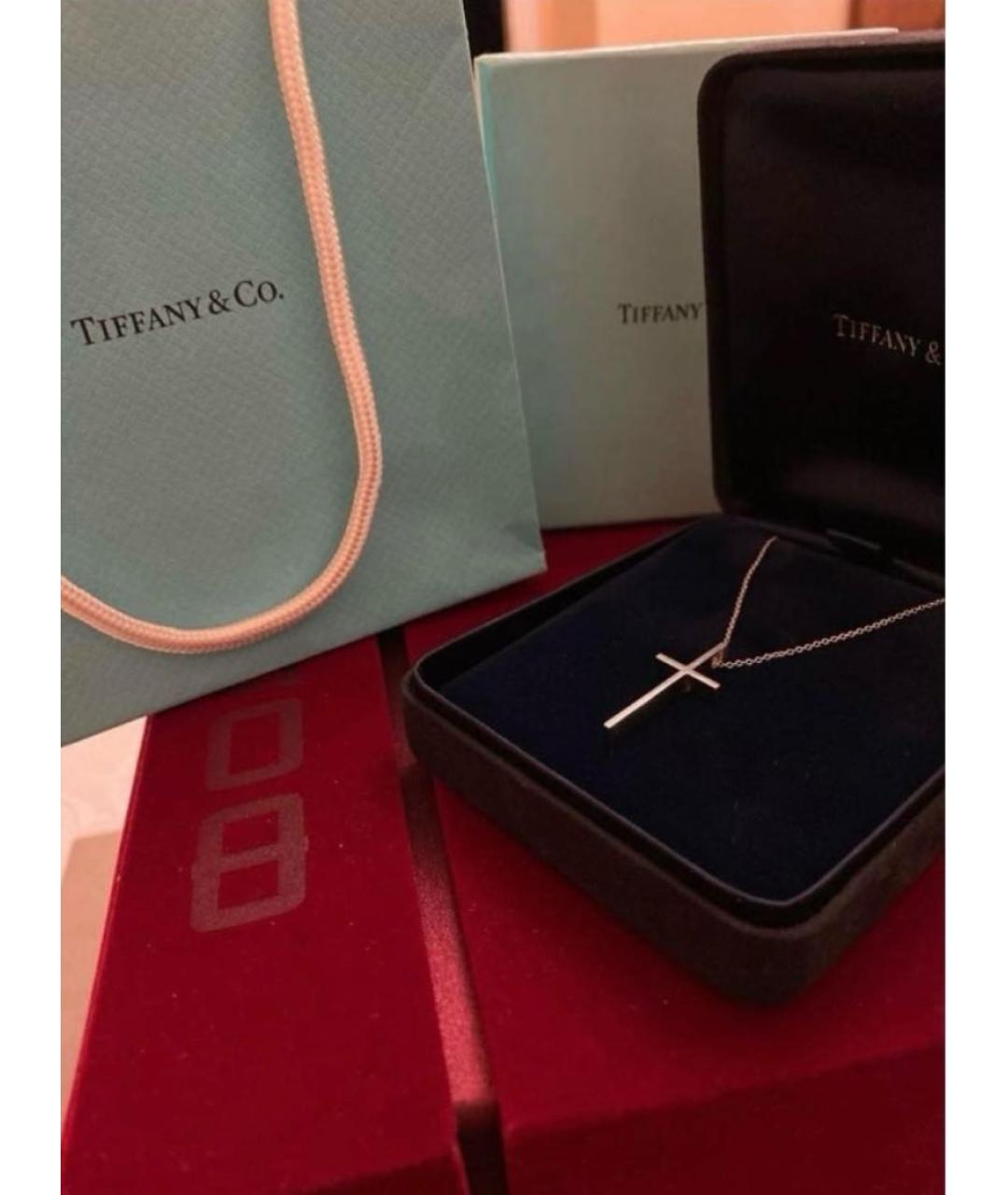 TIFFANY&CO Белая подвеска из белого золота, фото 3