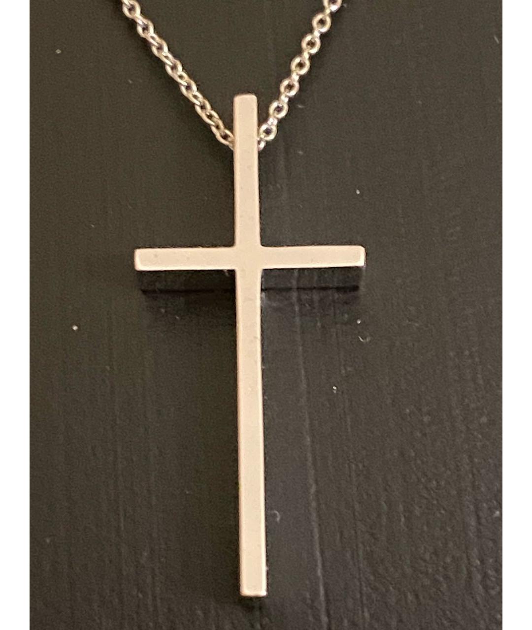 TIFFANY&CO Белая подвеска из белого золота, фото 7