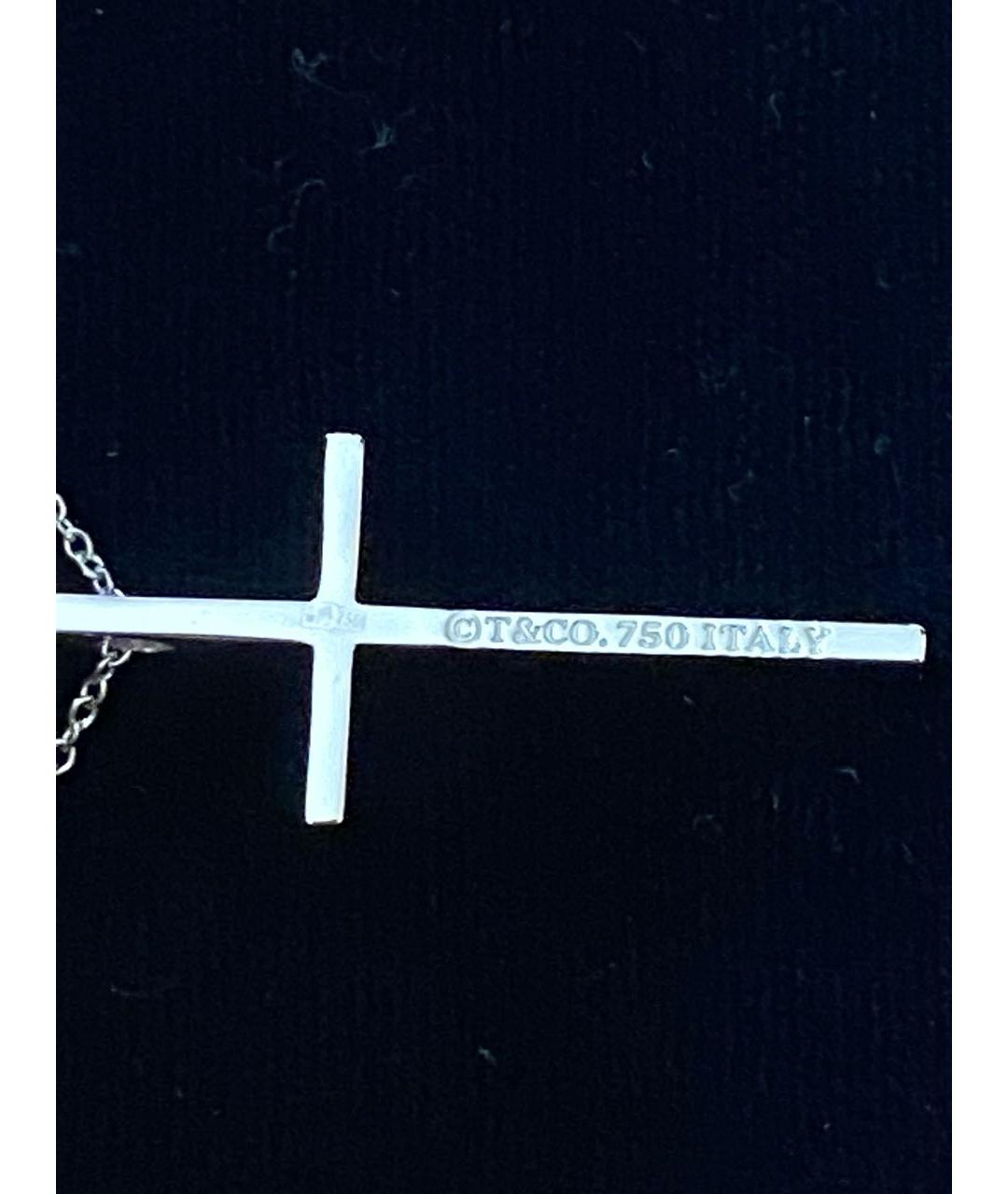TIFFANY&CO Белая подвеска из белого золота, фото 4
