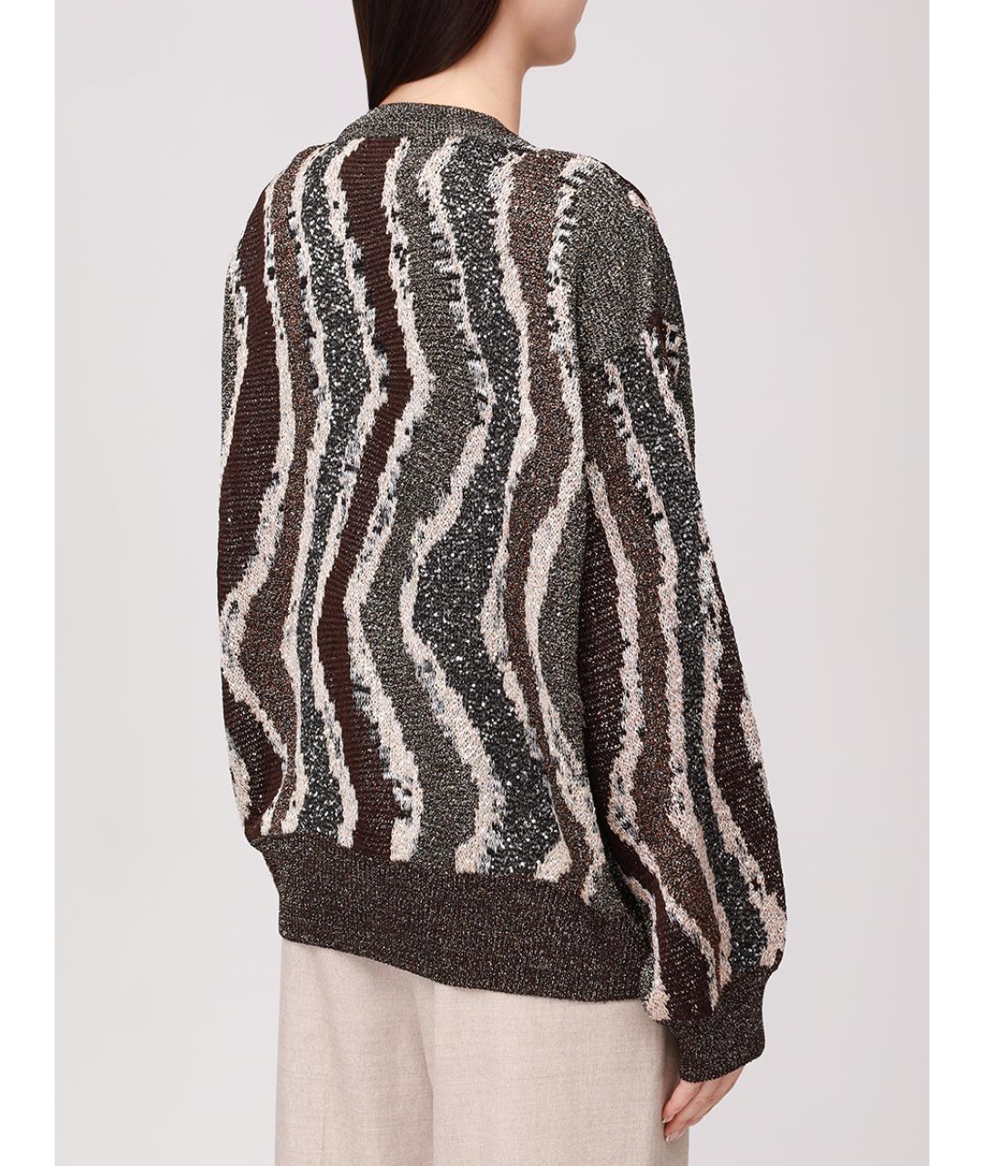 MISSONI Бежевый шерстяной кардиган, фото 3