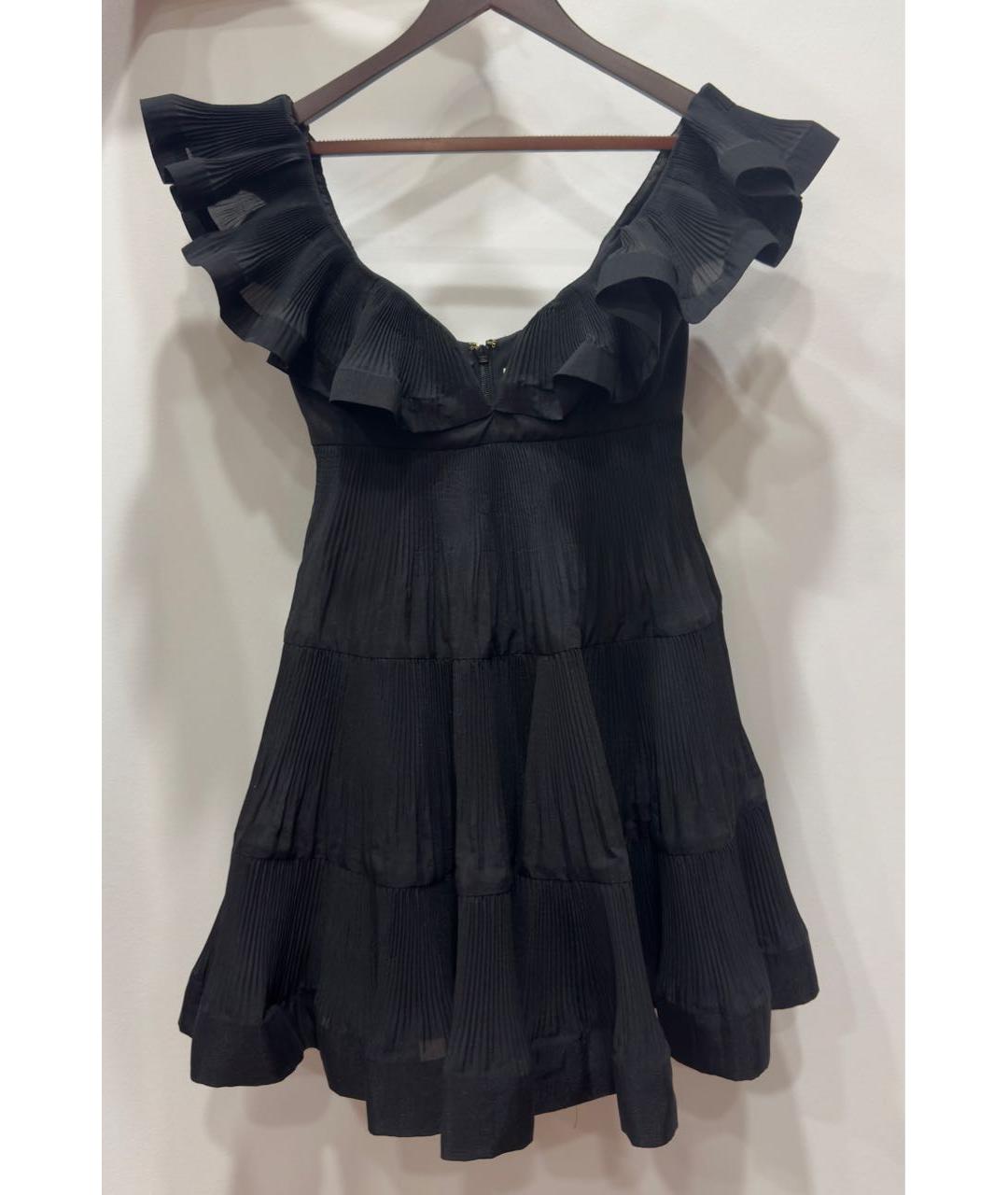 ZIMMERMANN Черное коктейльное платье, фото 9