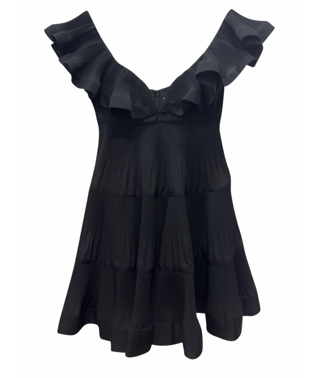 ZIMMERMANN Черное коктейльное платье, фото 1