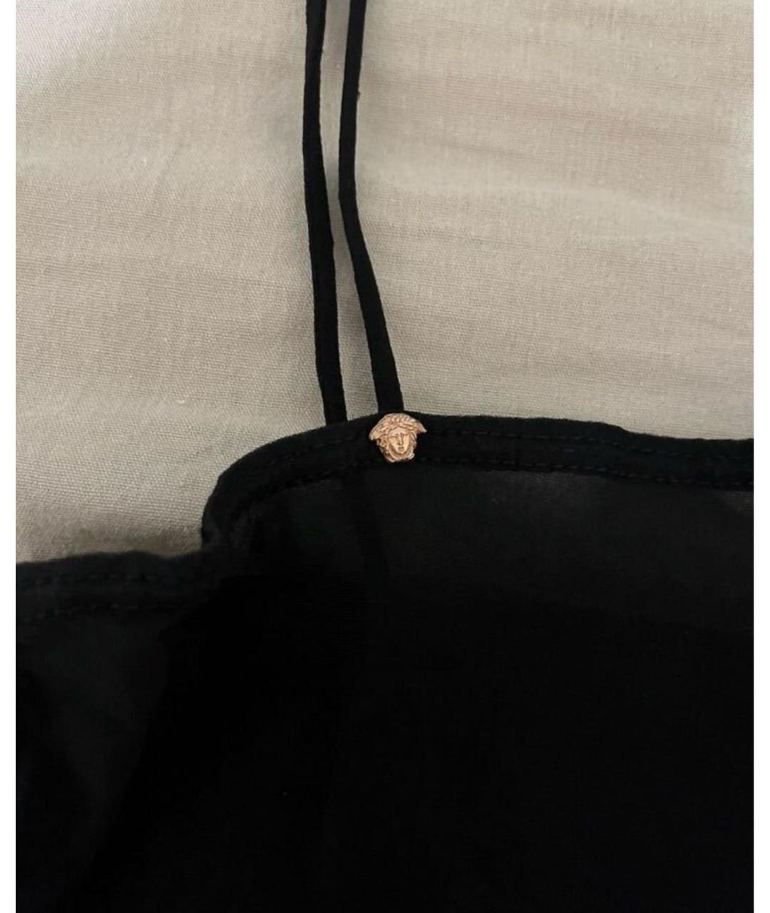 VERSACE Черная майка, фото 2