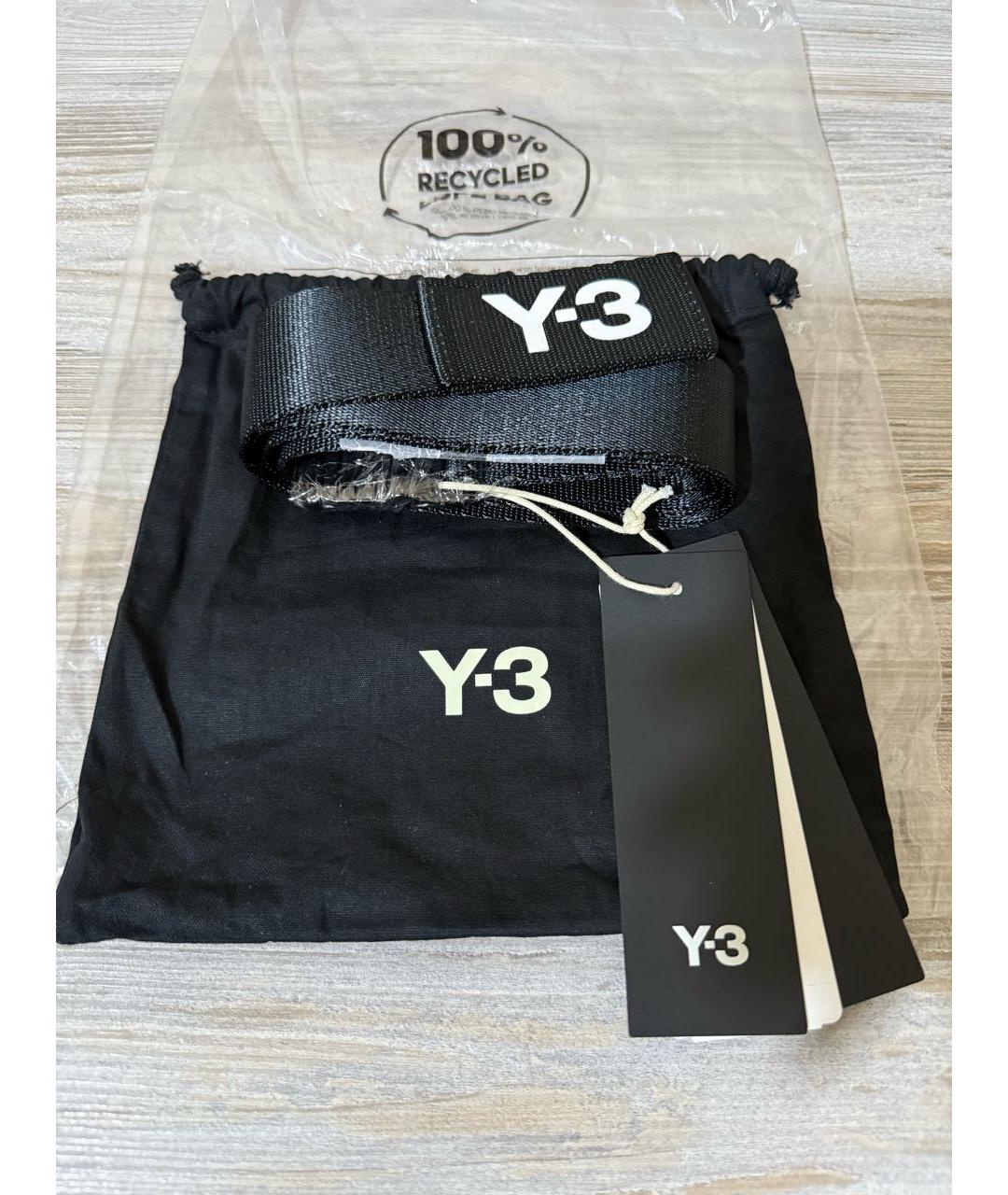 Y-3 Черный ремень, фото 3