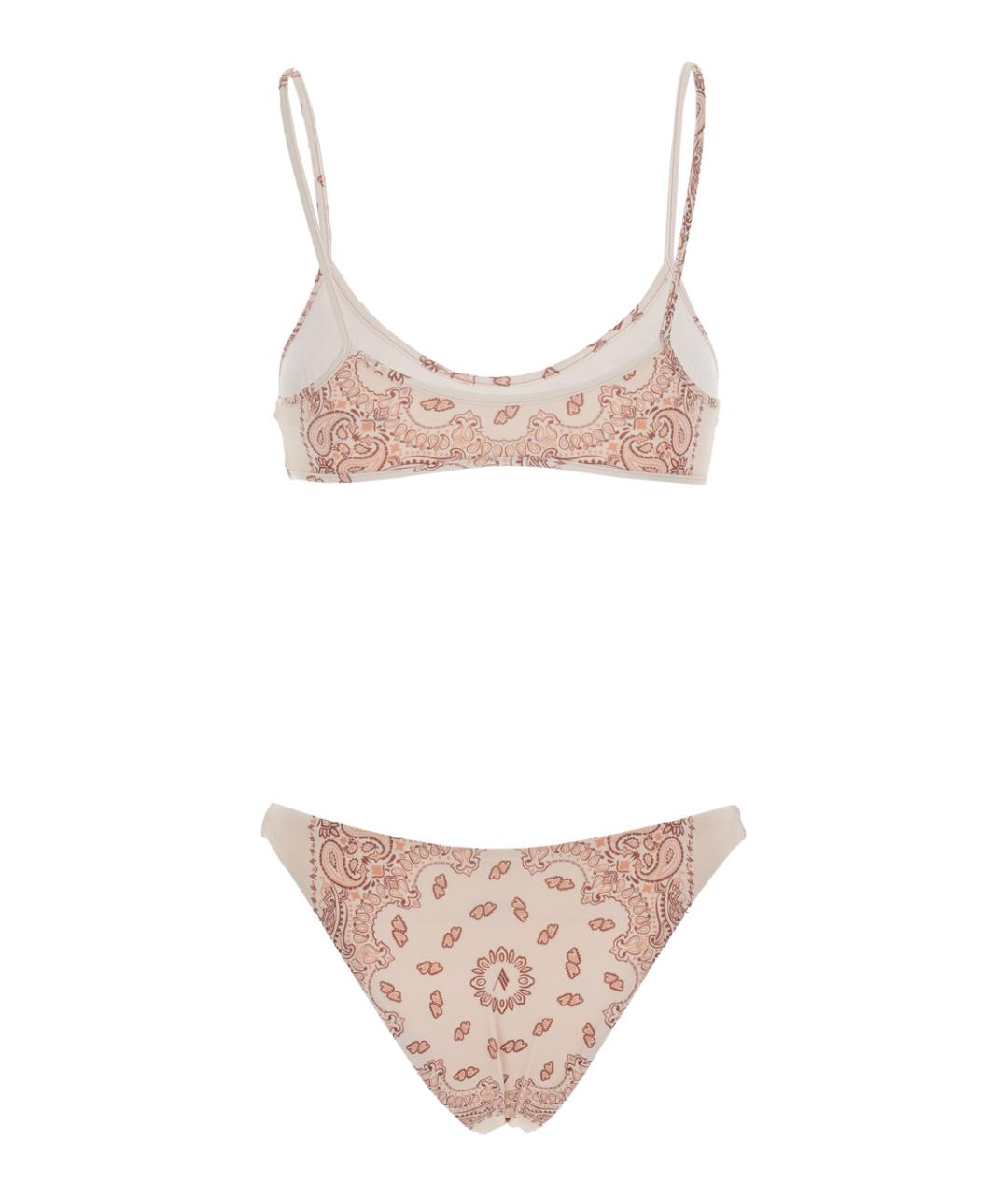 THE ATTICO Розовый полиамидовый купальник, фото 2