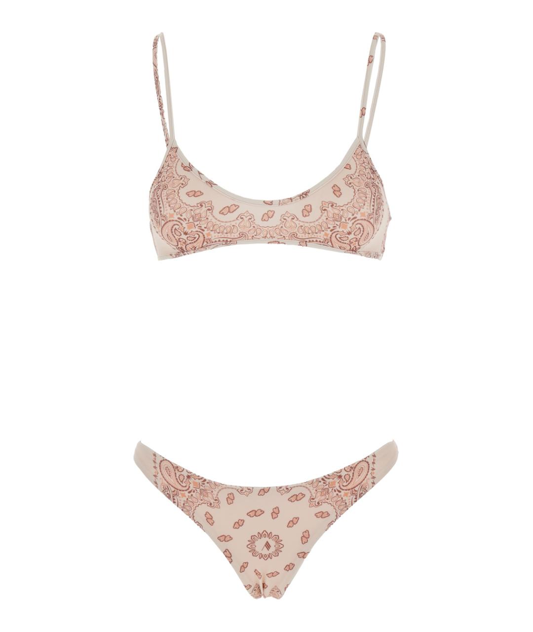 THE ATTICO Розовый полиамидовый купальник, фото 1