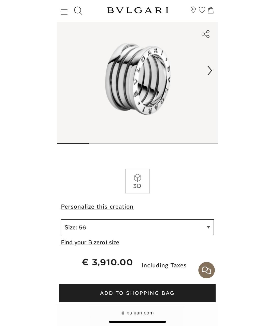 BVLGARI Золотое кольцо из розового золота, фото 8