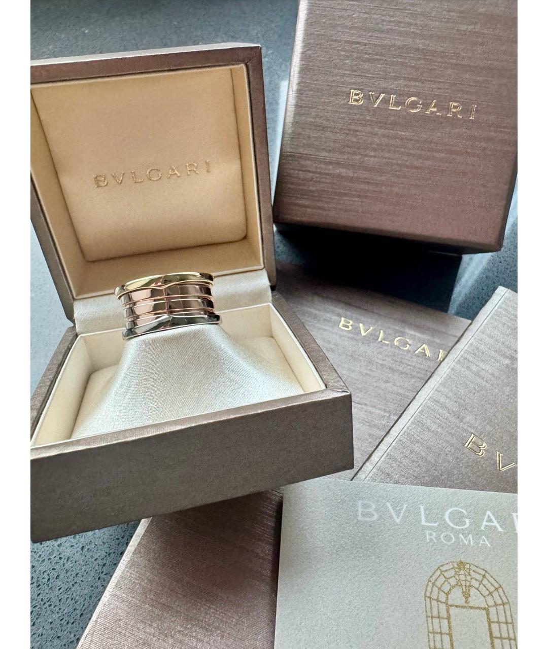 BVLGARI Золотое кольцо из розового золота, фото 6
