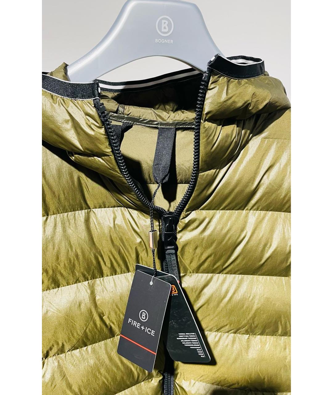 BOGNER Хаки полиамидовый пуховик, фото 3