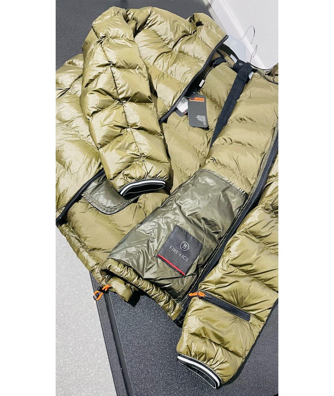 BOGNER Хаки полиамидовый пуховик, фото 8