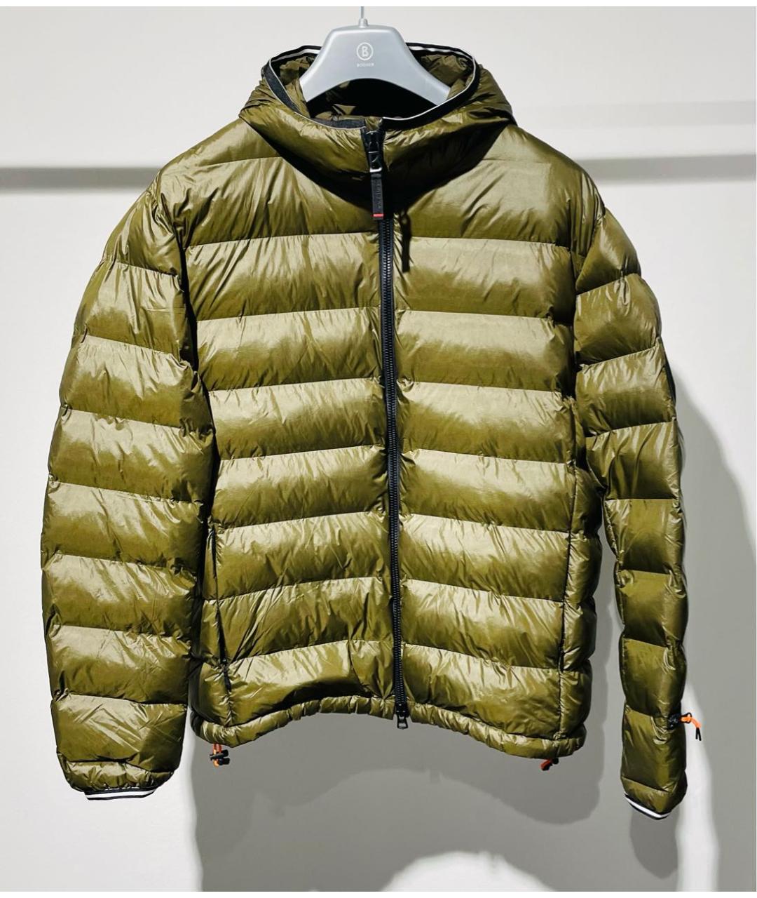 BOGNER Хаки полиамидовый пуховик, фото 9