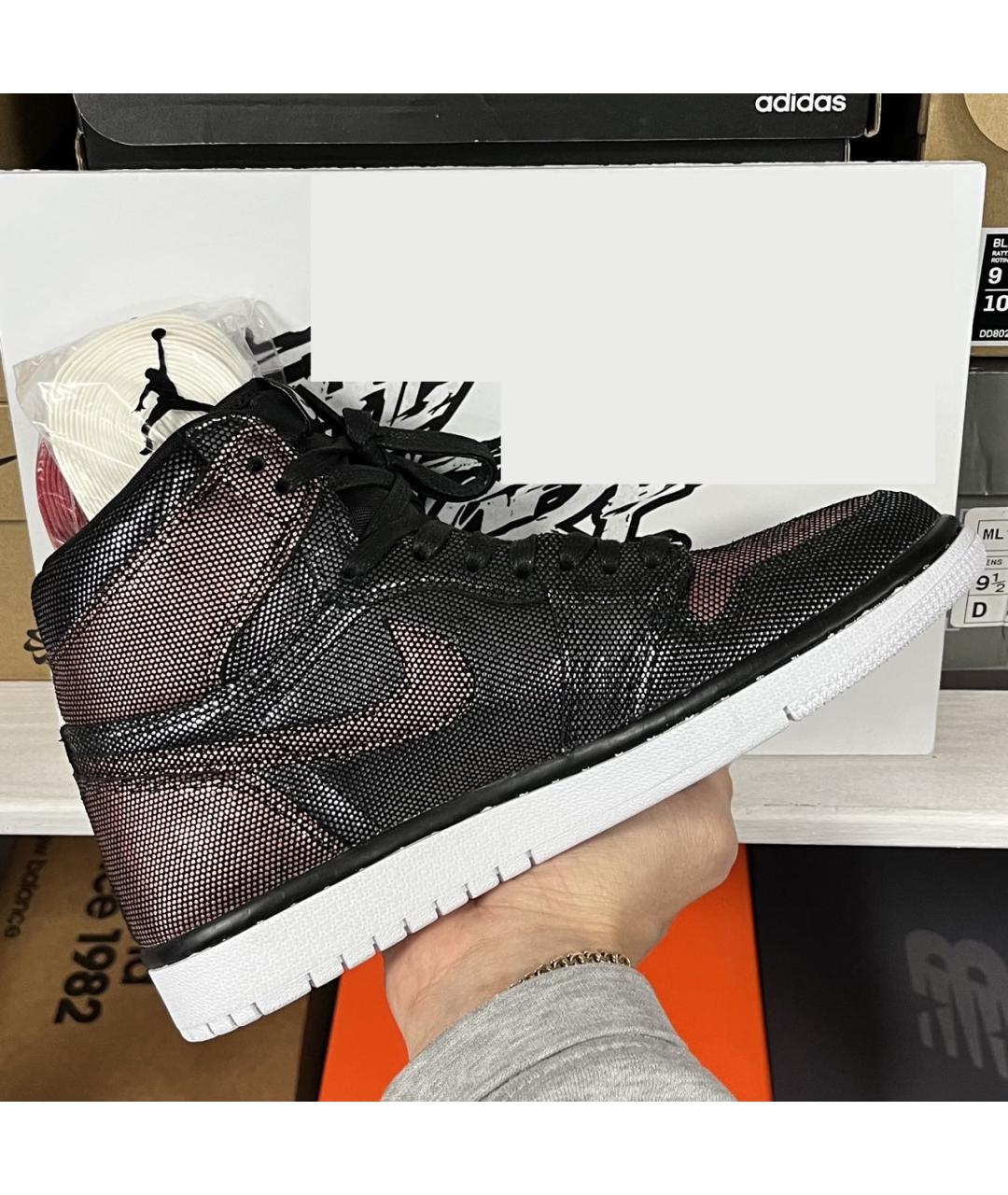 JORDAN Черные кроссовки, фото 3