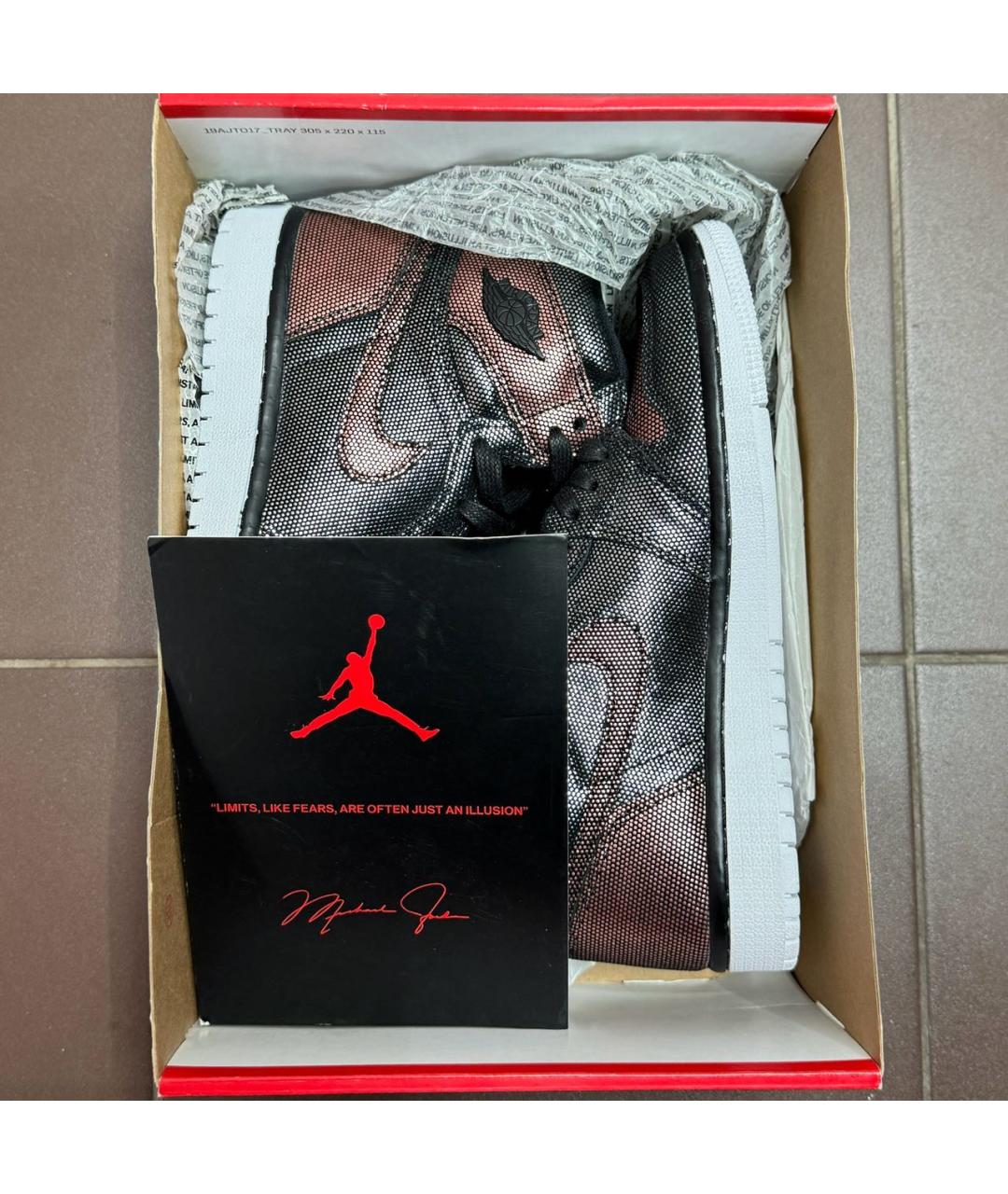 JORDAN Черные кроссовки, фото 5