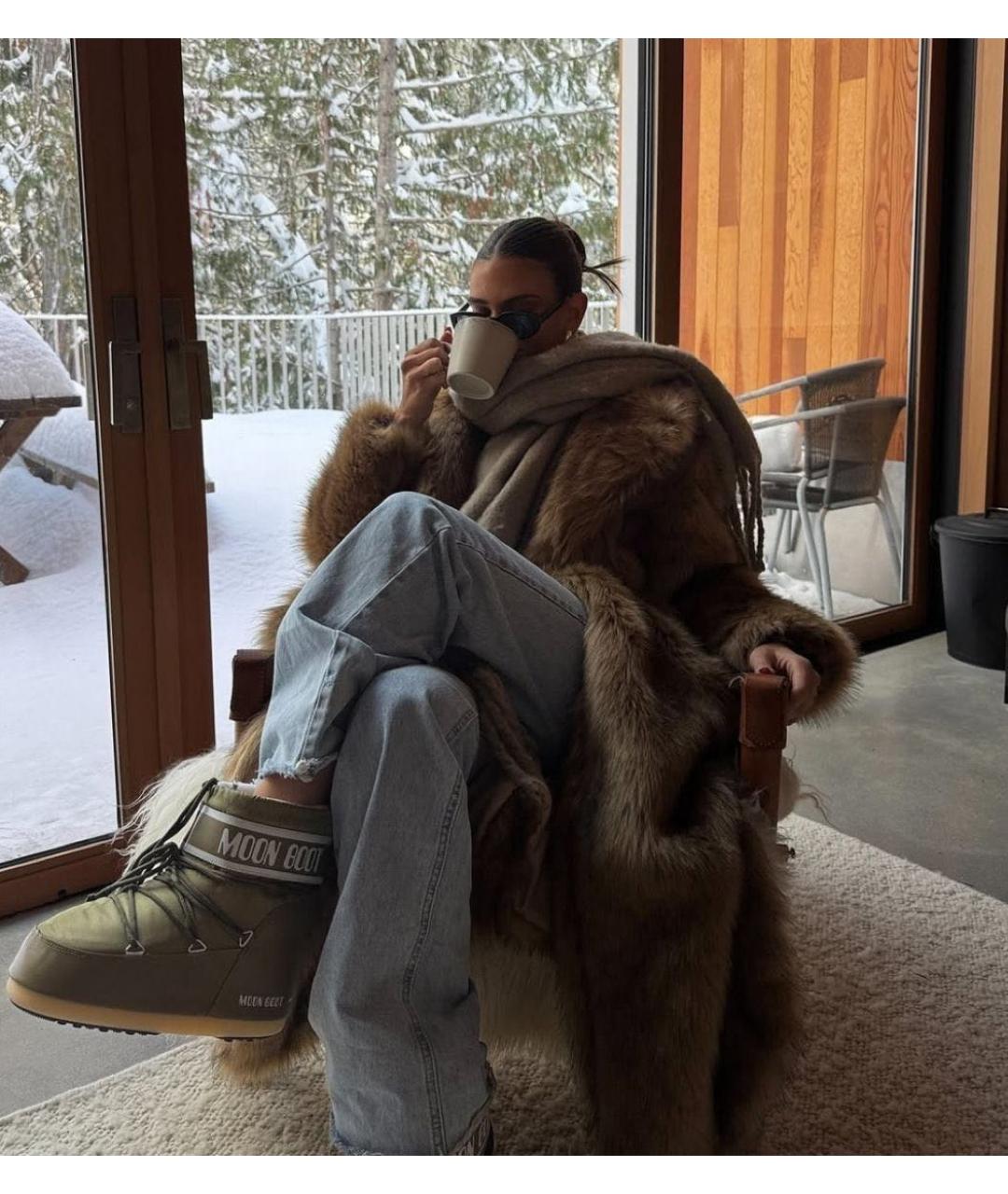 MOON BOOT Хаки ботинки, фото 4