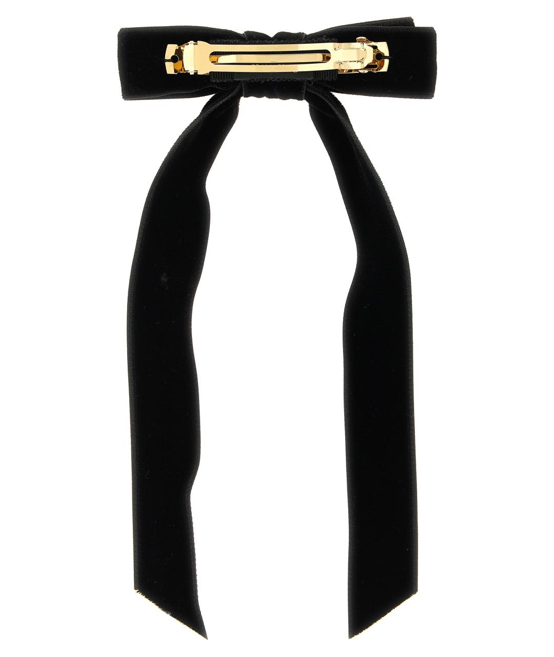 MIU MIU Черная заколка, фото 2