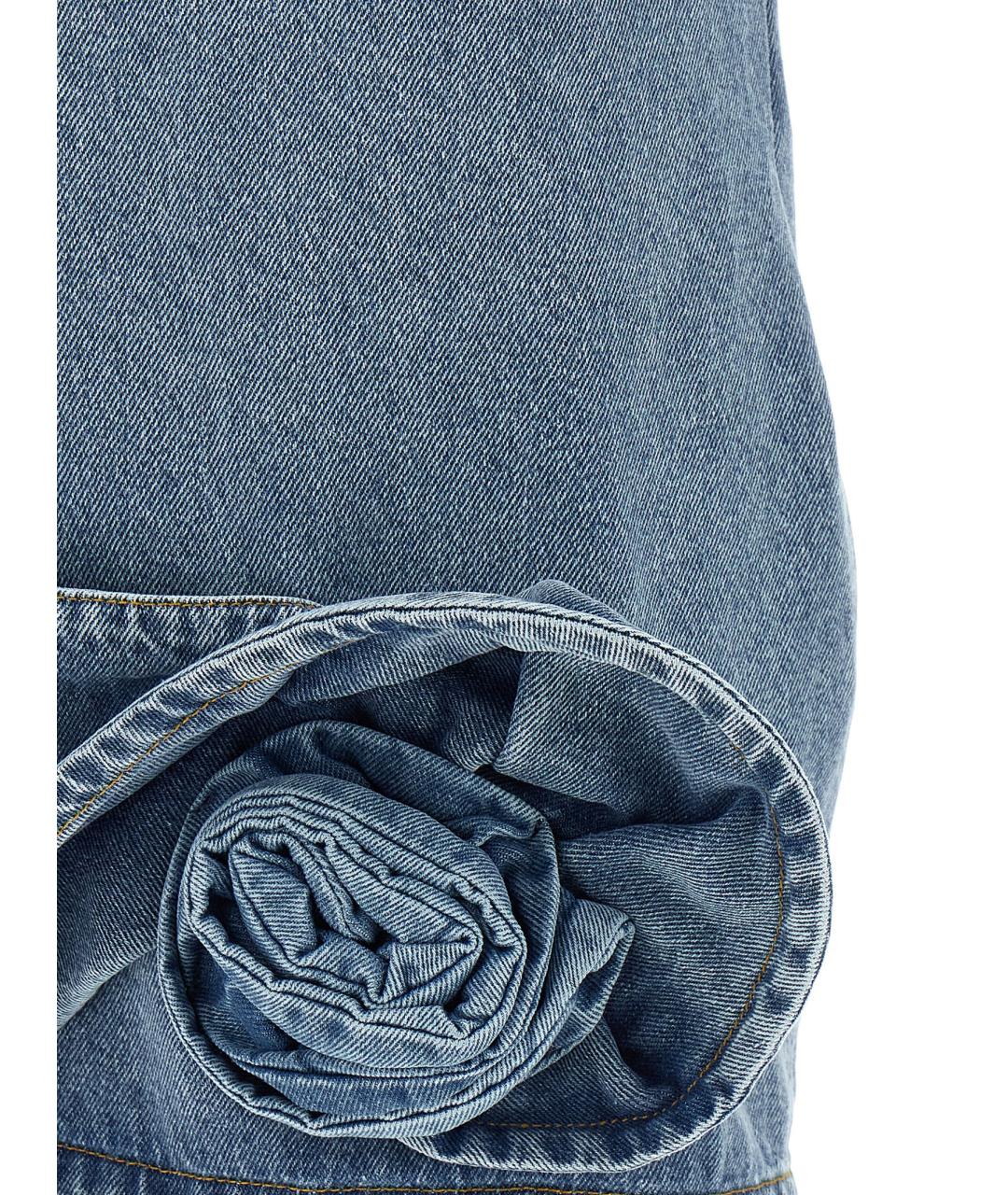 MAGDA BUTRYM Голубое хлопковое платье, фото 4