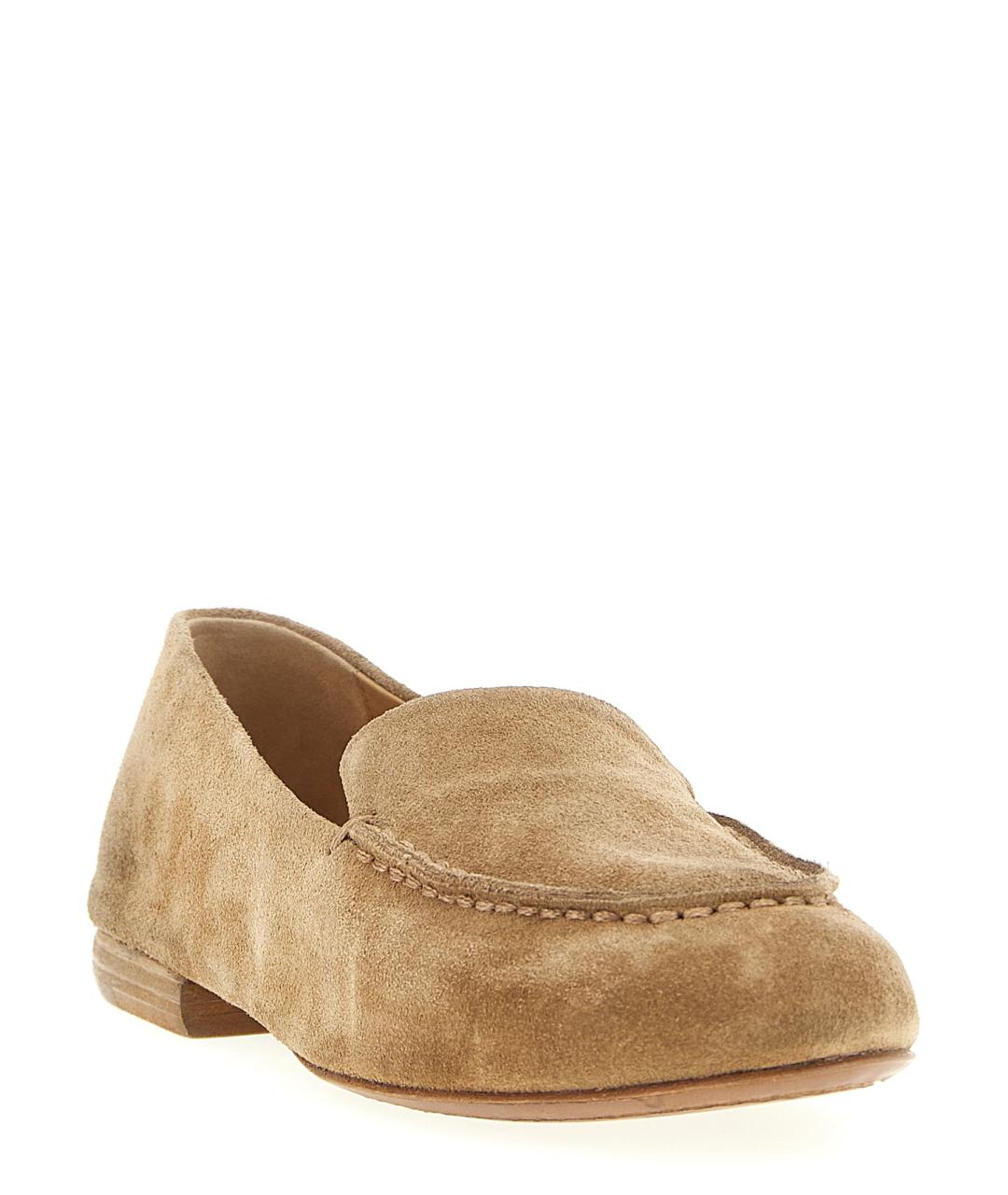 MARSELL Бежевые замшевые лоферы, фото 2