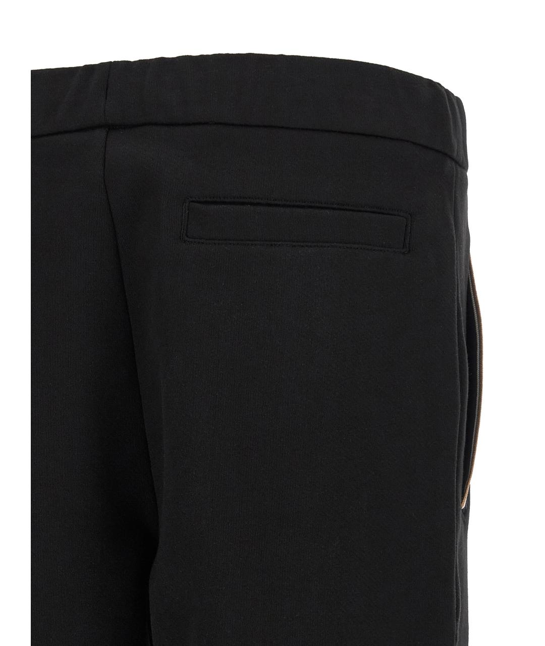 HUGO BOSS Черные хлопковые повседневные брюки, фото 4