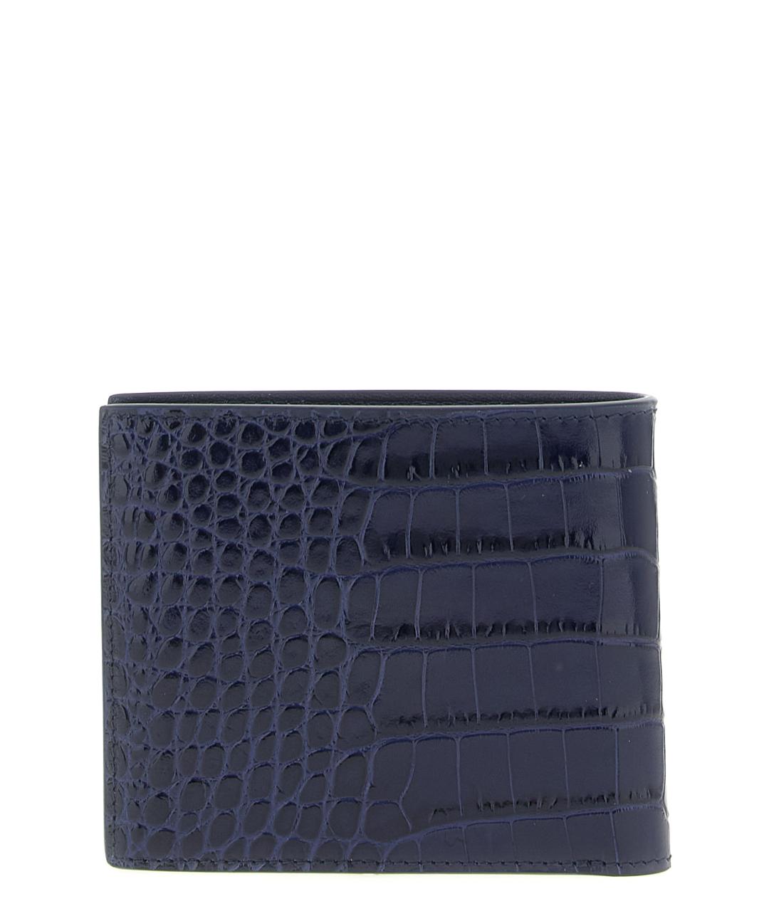 TOM FORD Синий кожаный кошелек, фото 2