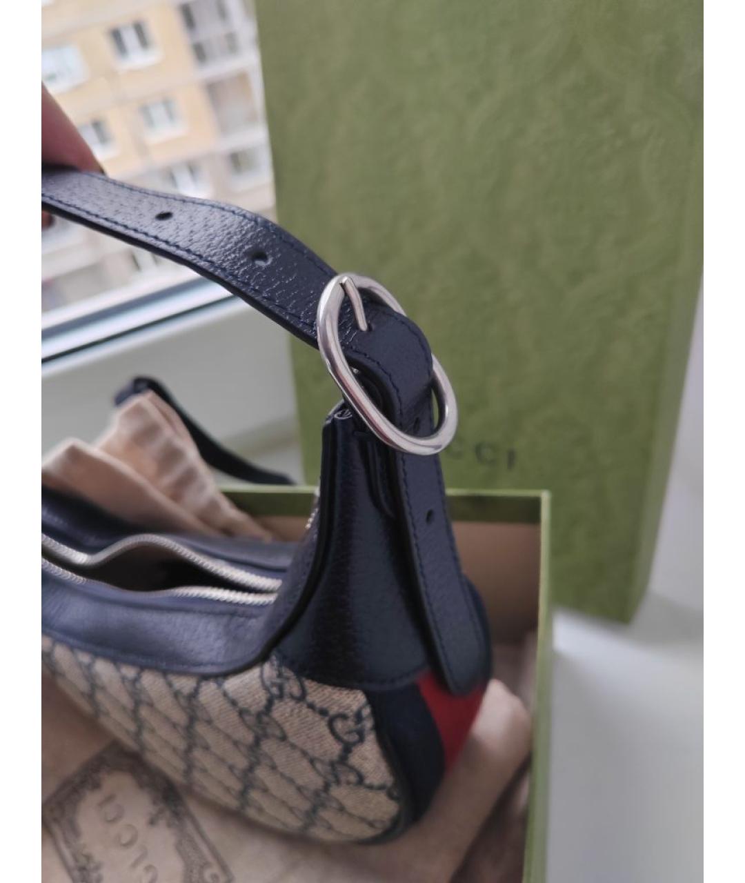 GUCCI Бежевая сумка с короткими ручками, фото 6