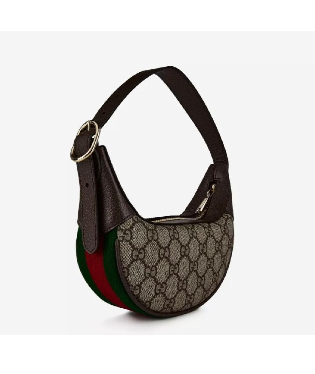 GUCCI Бежевая сумка с короткими ручками, фото 10