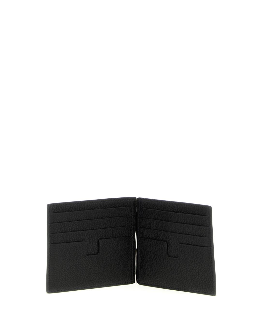 TOM FORD Черный кожаный кардхолдер, фото 3