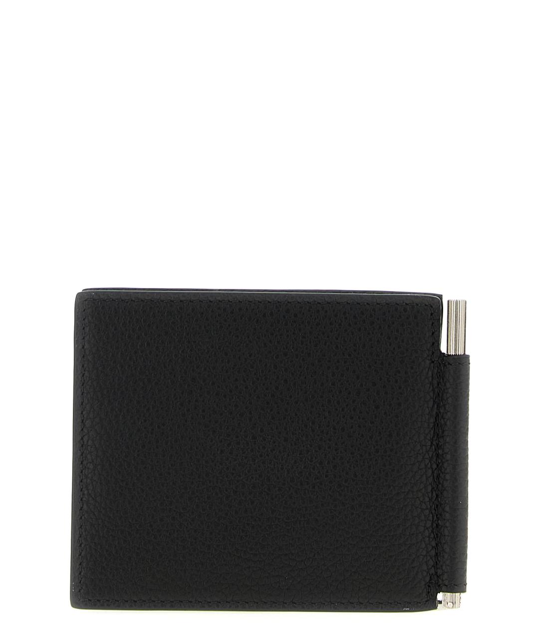 TOM FORD Черный кожаный кардхолдер, фото 2
