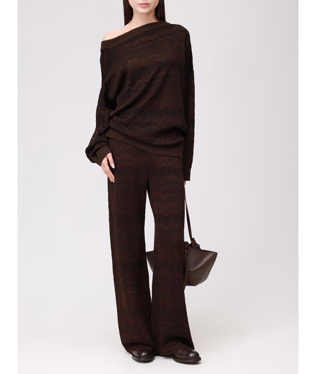 MISSONI Коричневый джемпер / свитер, фото 2