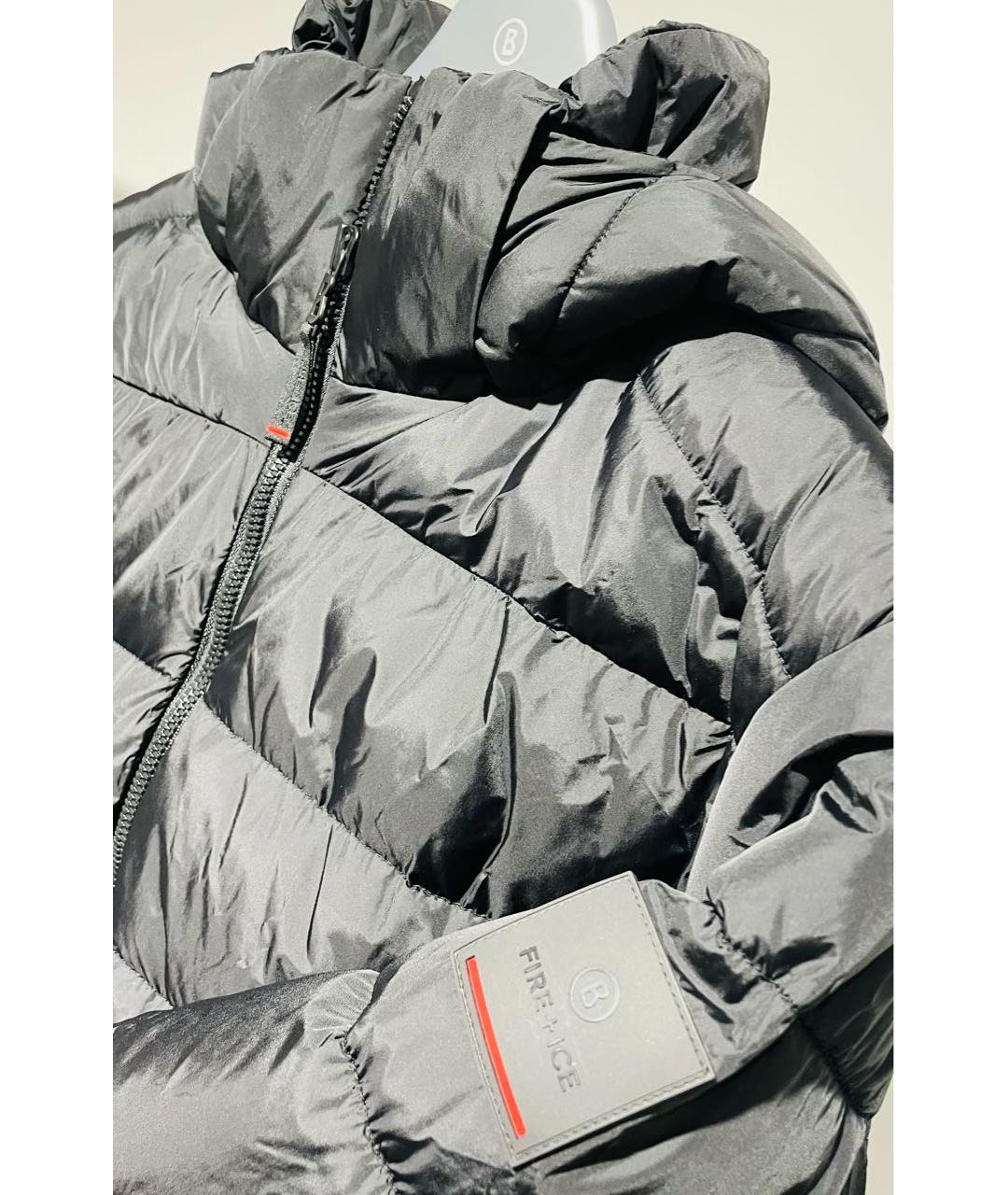 BOGNER Черный полиамидовый пуховик, фото 8