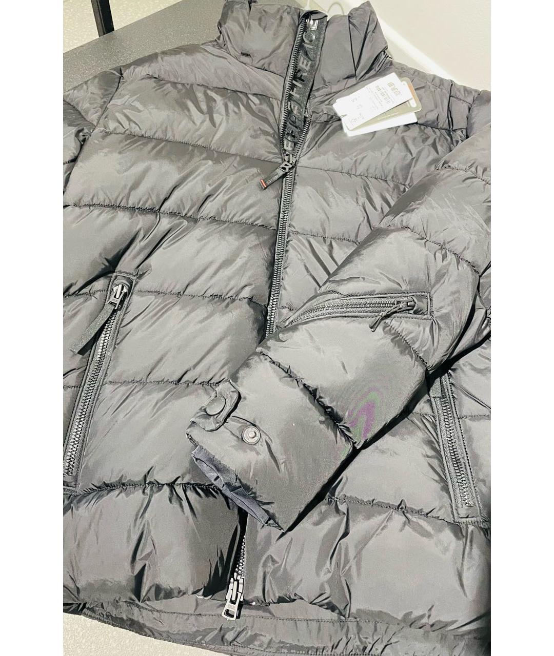 BOGNER Черный полиамидовый пуховик, фото 4