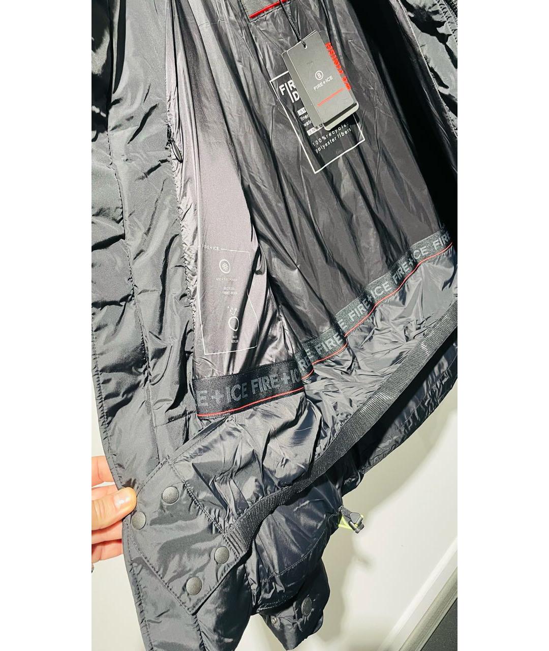 BOGNER Черный полиамидовый пуховик, фото 7