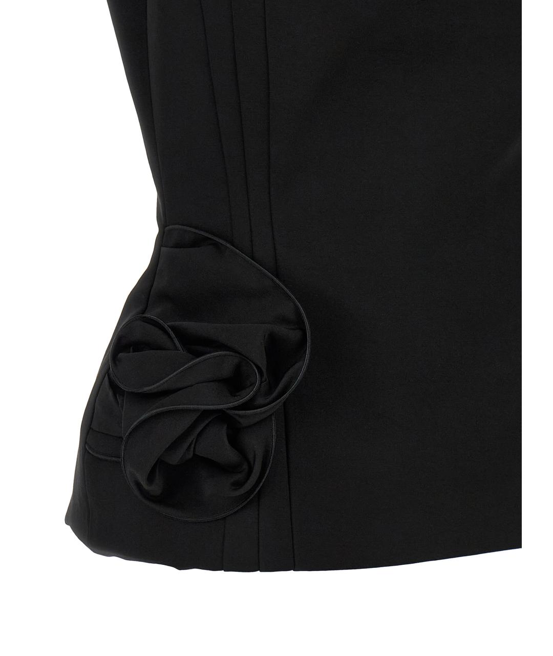 MAGDA BUTRYM Черная шелковая блузы, фото 4