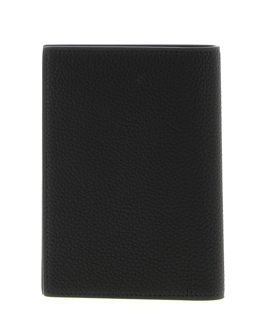 TOM FORD Черный кожаный кошелек, фото 2