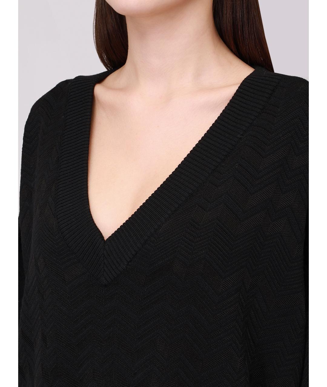 MISSONI Черный джемпер / свитер, фото 5