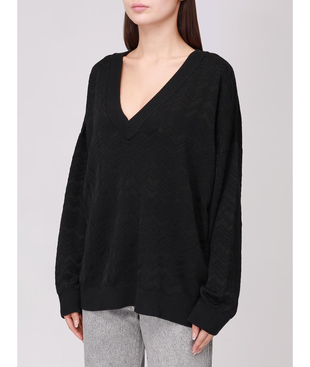 MISSONI Черный джемпер / свитер, фото 4