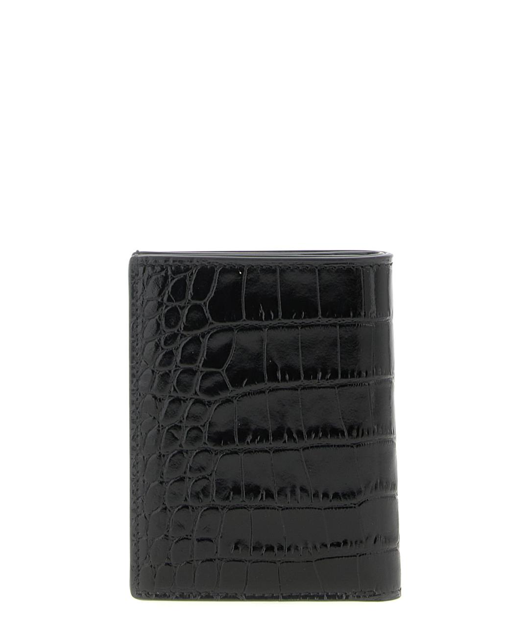 TOM FORD Черный кожаный кардхолдер, фото 2