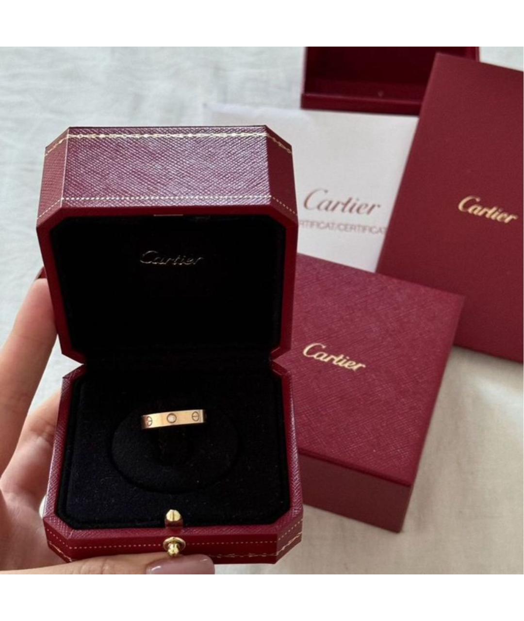 CARTIER Розовое кольцо из розового золота, фото 2