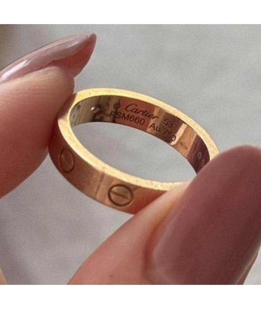CARTIER Розовое кольцо из розового золота, фото 3