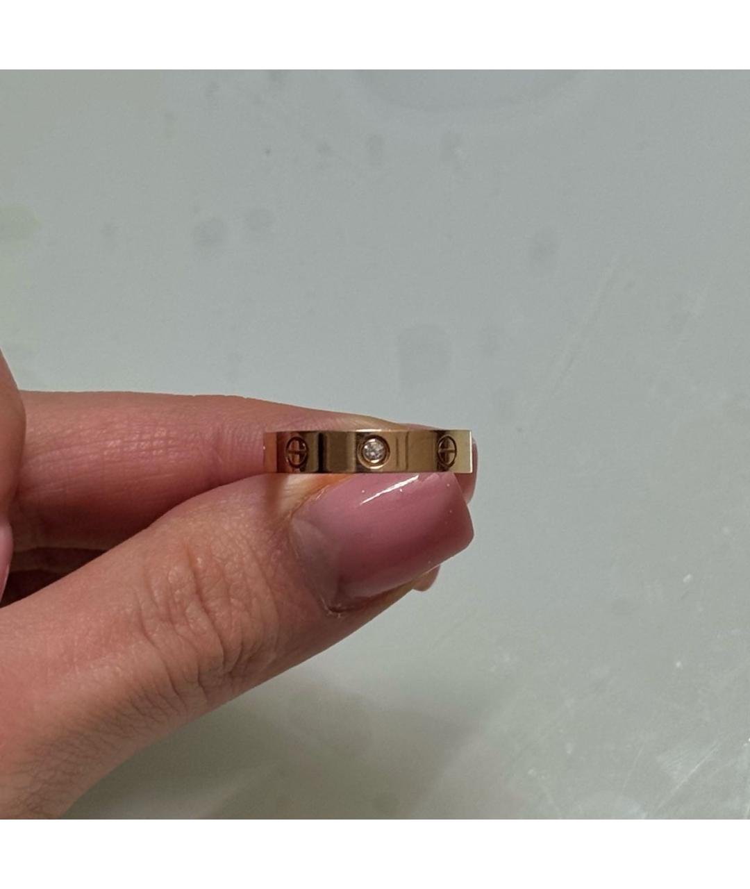 CARTIER Розовое кольцо из розового золота, фото 5
