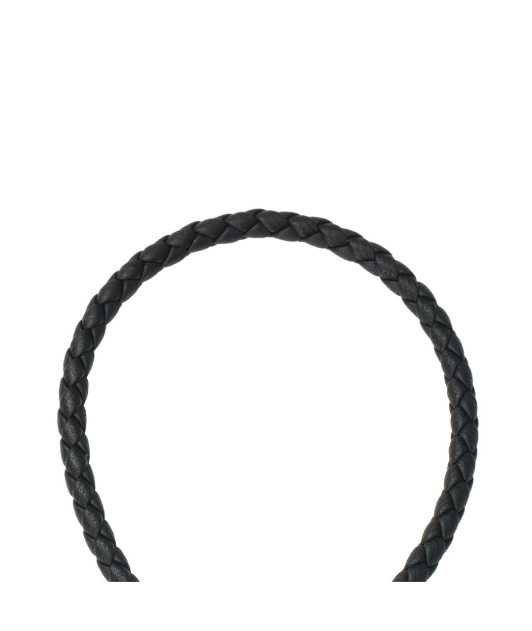 HERMES Черный браслет, фото 4