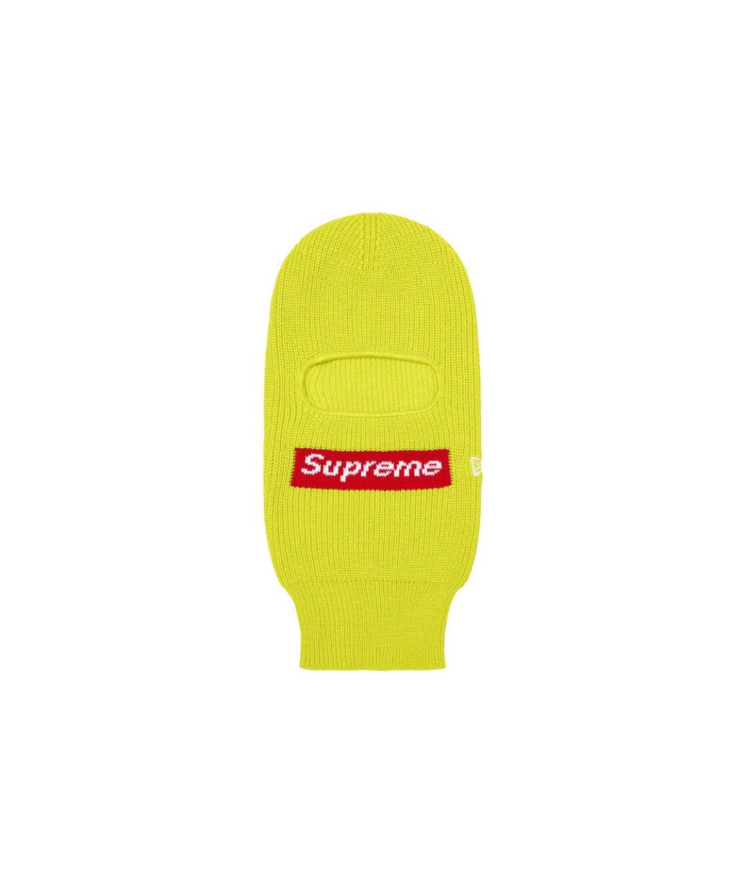 SUPREME Темно-синий хлопковый капюшон, фото 5