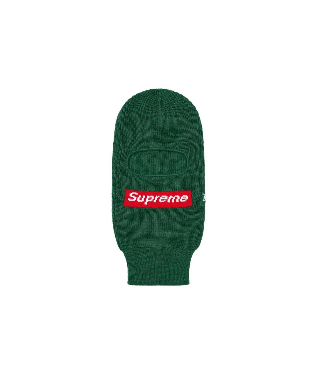 SUPREME Зеленый хлопковый капюшон, фото 1