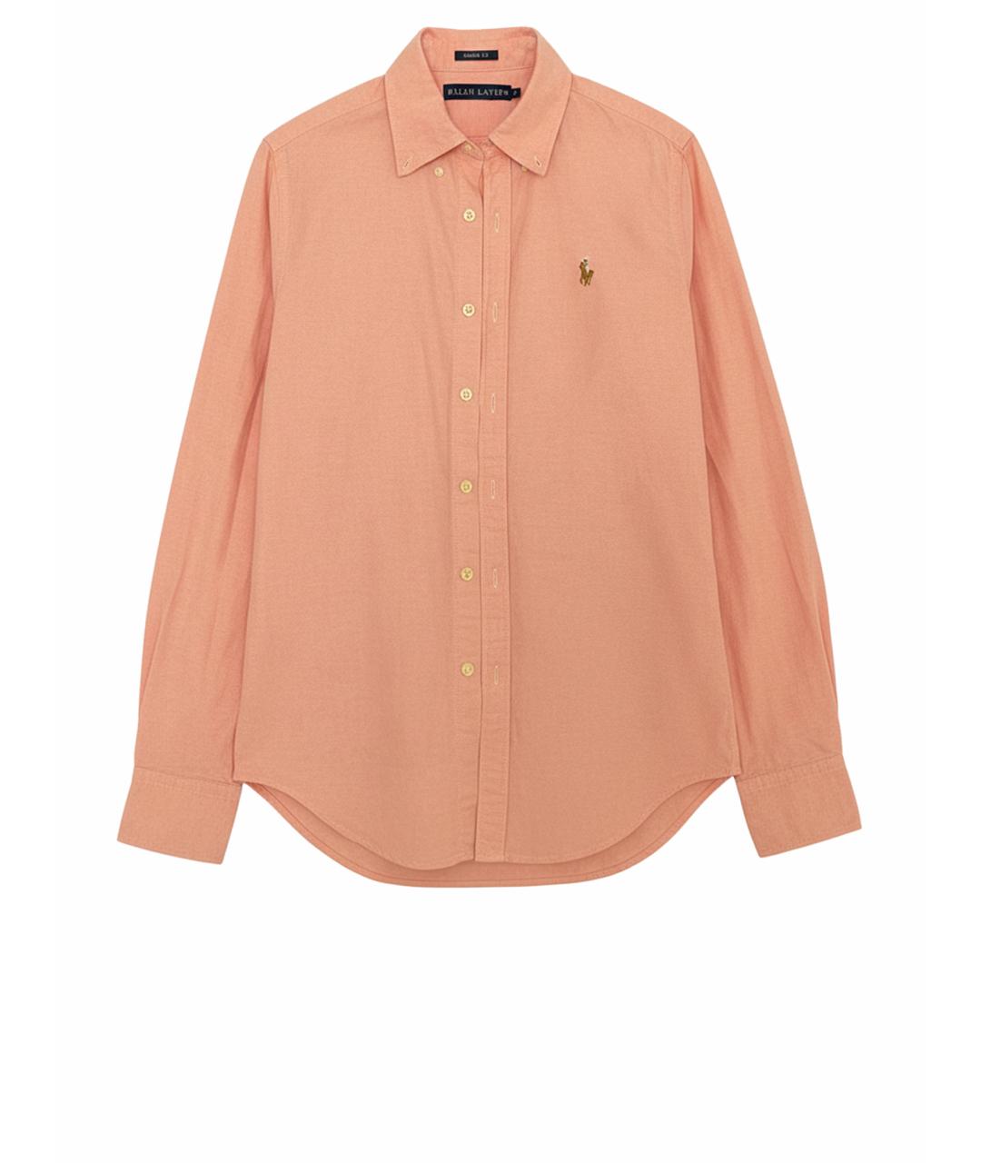 POLO RALPH LAUREN Розовая хлопковая рубашка, фото 6