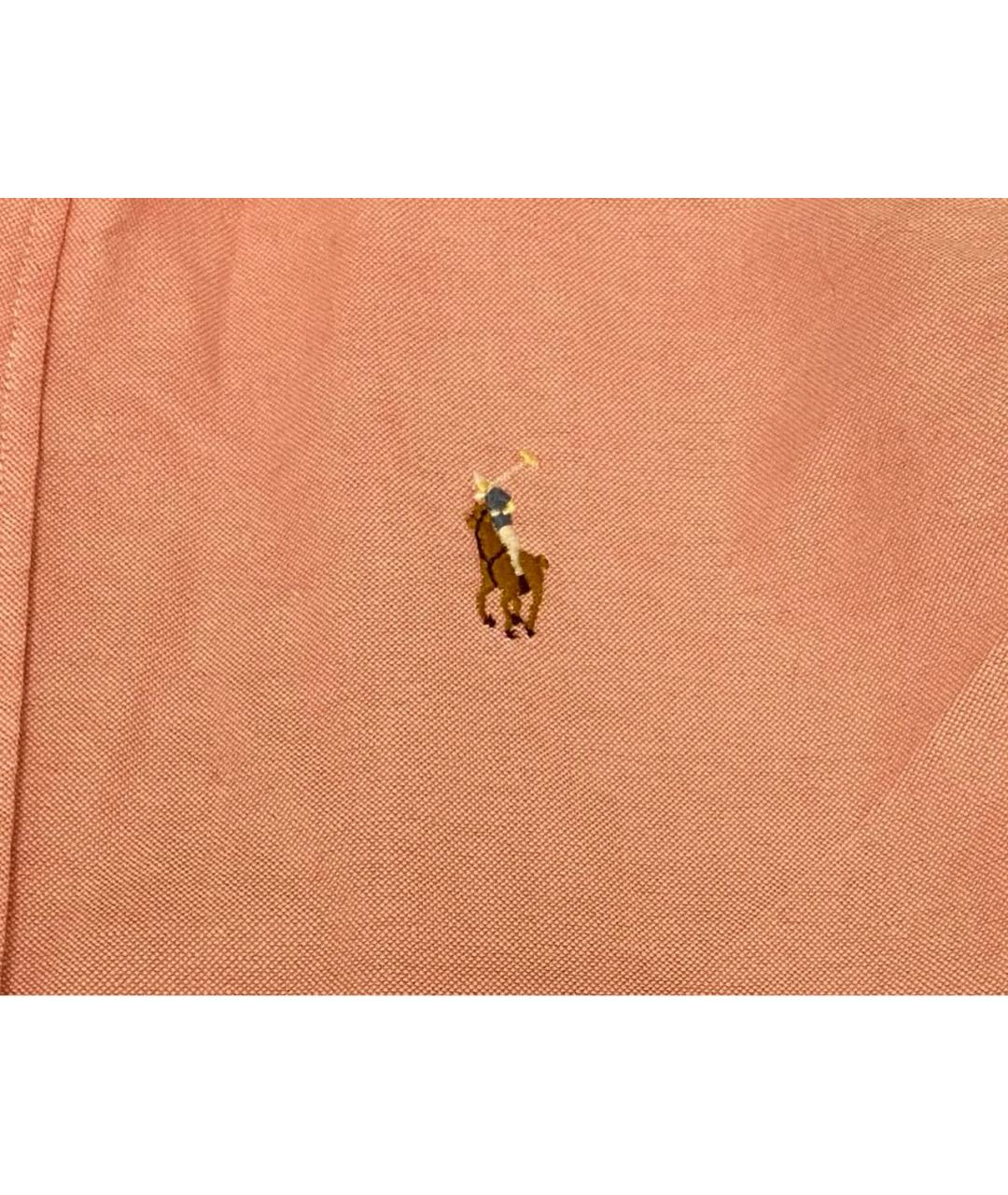 POLO RALPH LAUREN Розовая хлопковая рубашка, фото 4