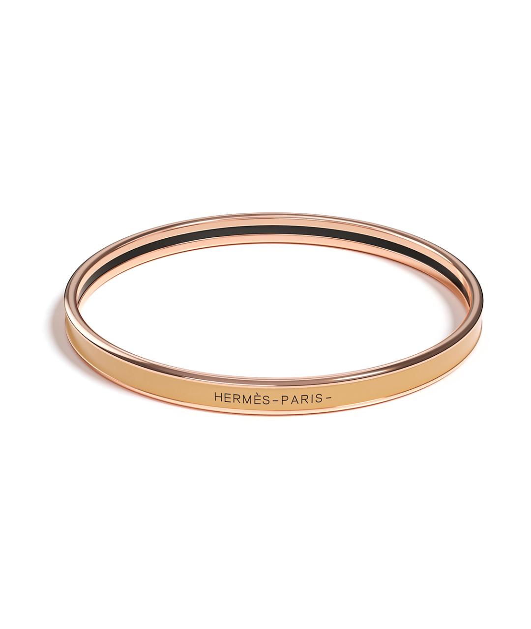 HERMES Желтый браслет, фото 1