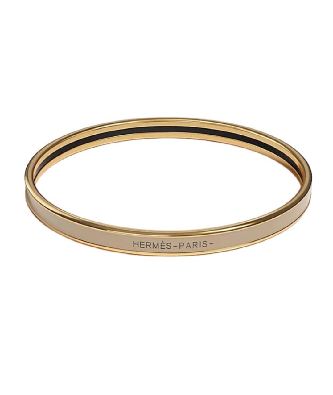 HERMES Золотой браслет, фото 4