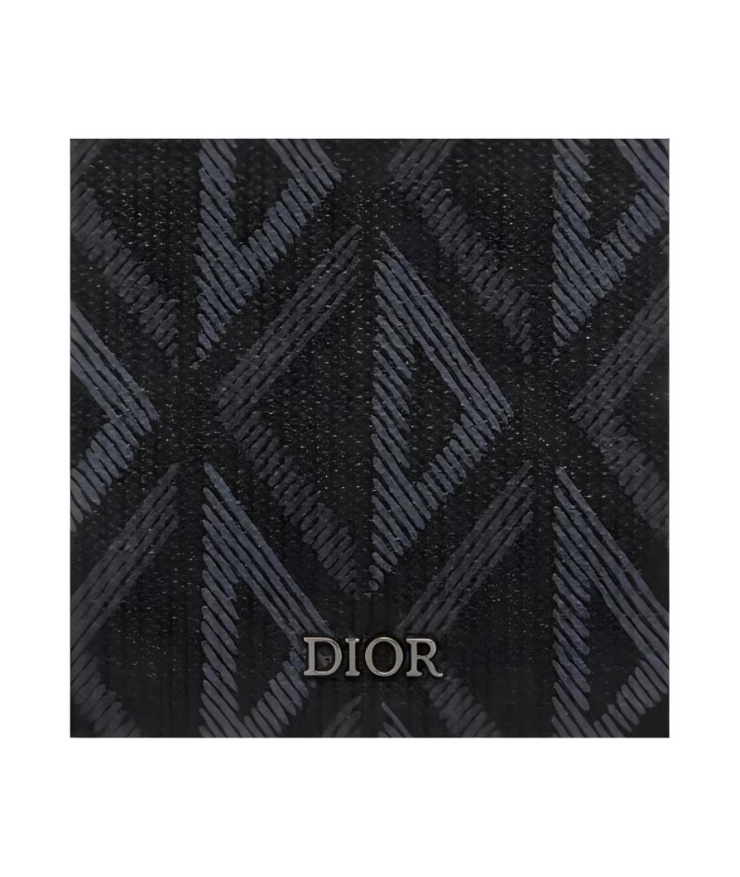 CHRISTIAN DIOR Черный кошелек, фото 3