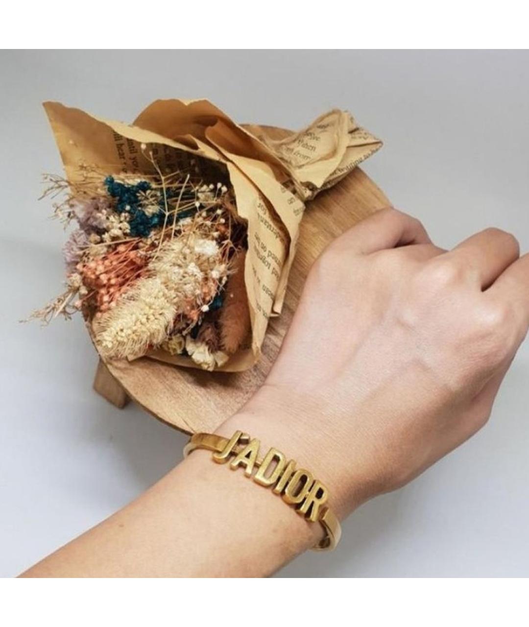 CHRISTIAN DIOR Золотой браслет, фото 3