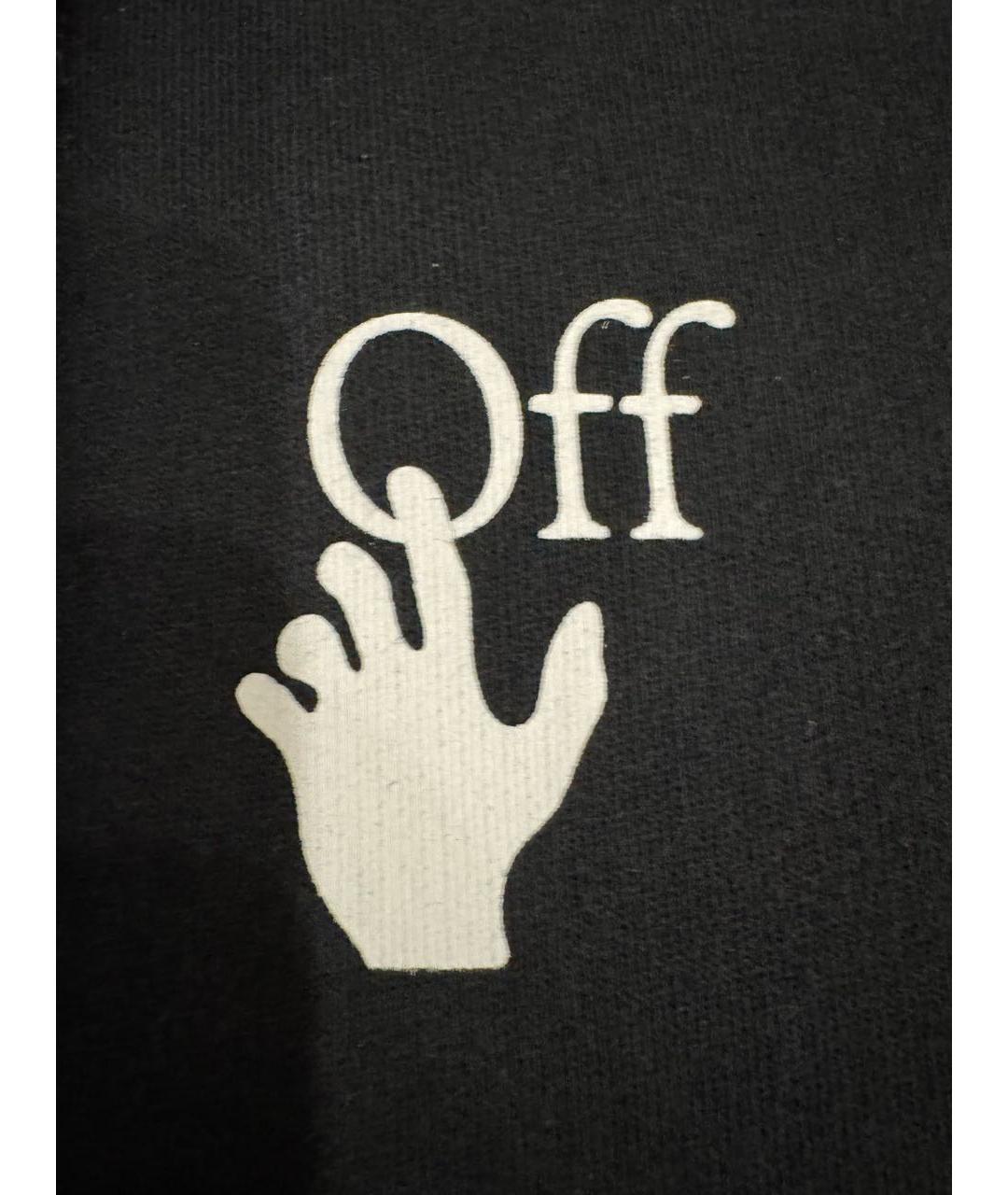 OFF-WHITE Черный хлопковый спортивный костюм, фото 7