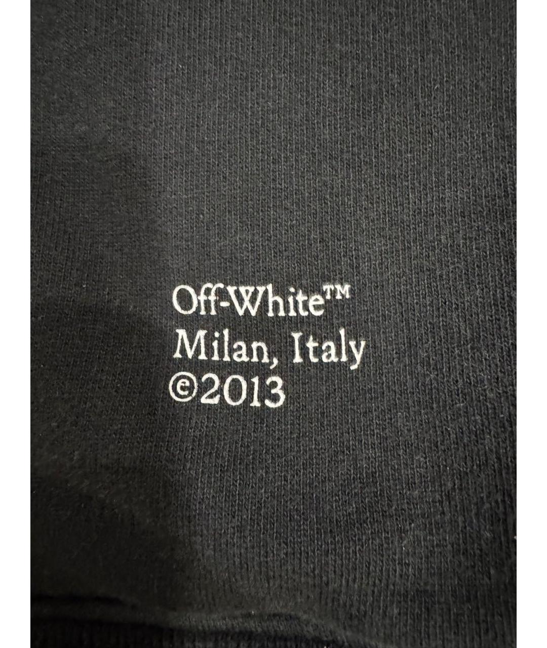 OFF-WHITE Черный хлопковый спортивный костюм, фото 6